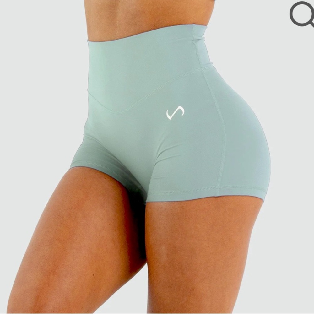 TLF TEMPO 4 INCH WORKOUT SHORTS in Sage Green M